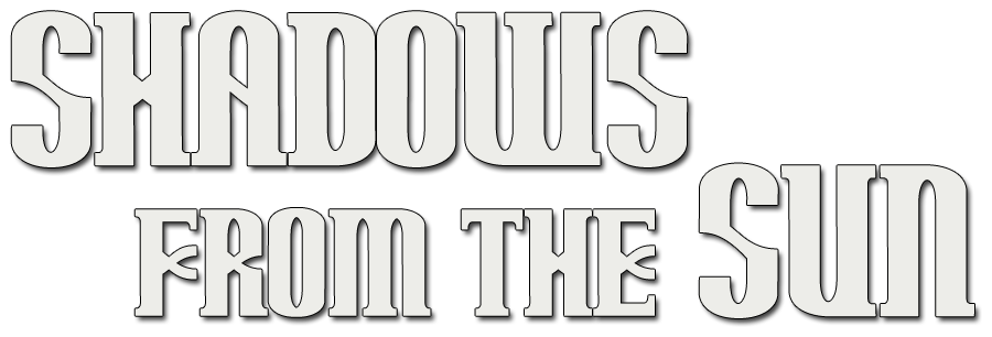 Shadows from the sun